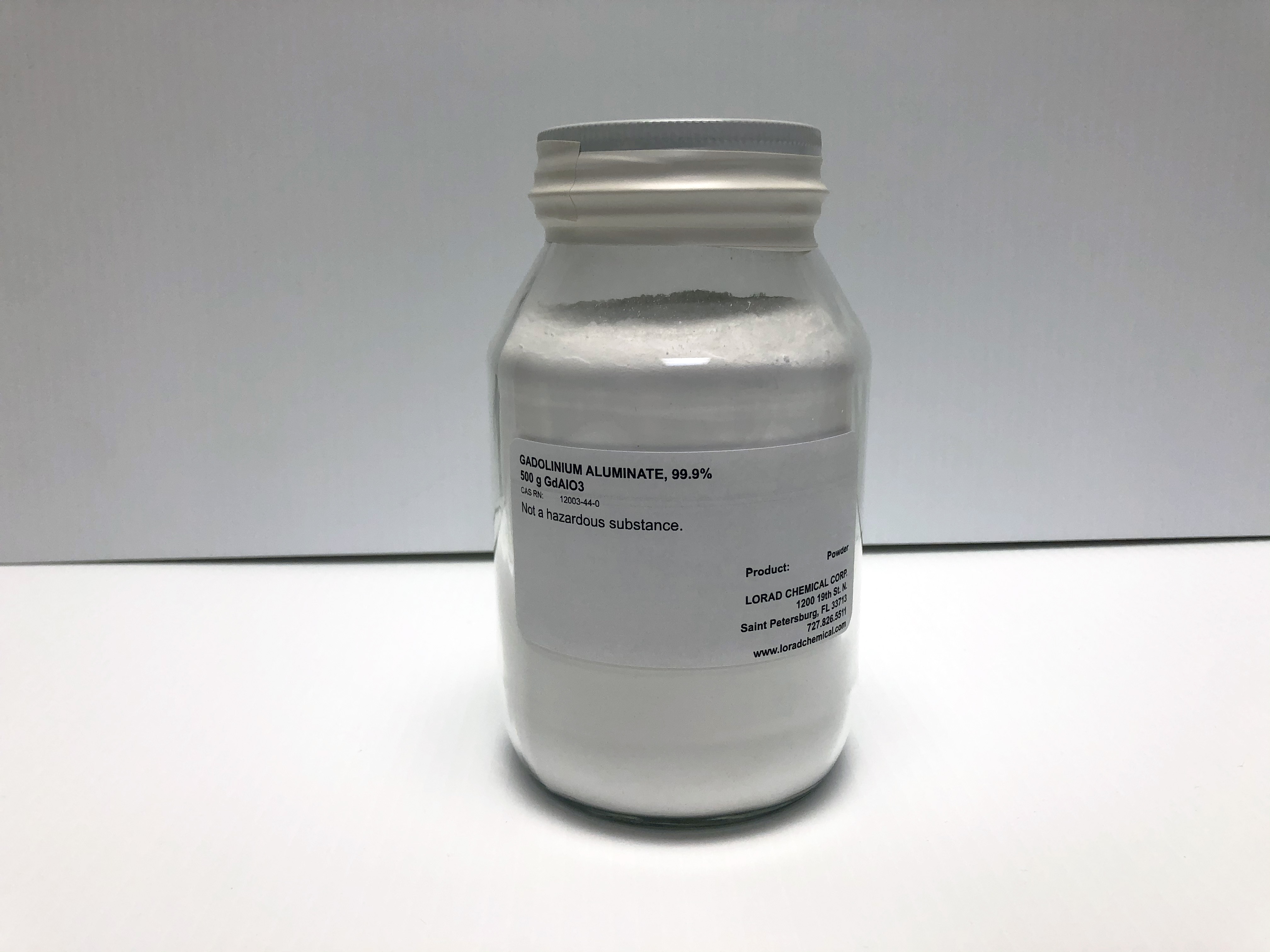 Gadolinium Aluminate Powder