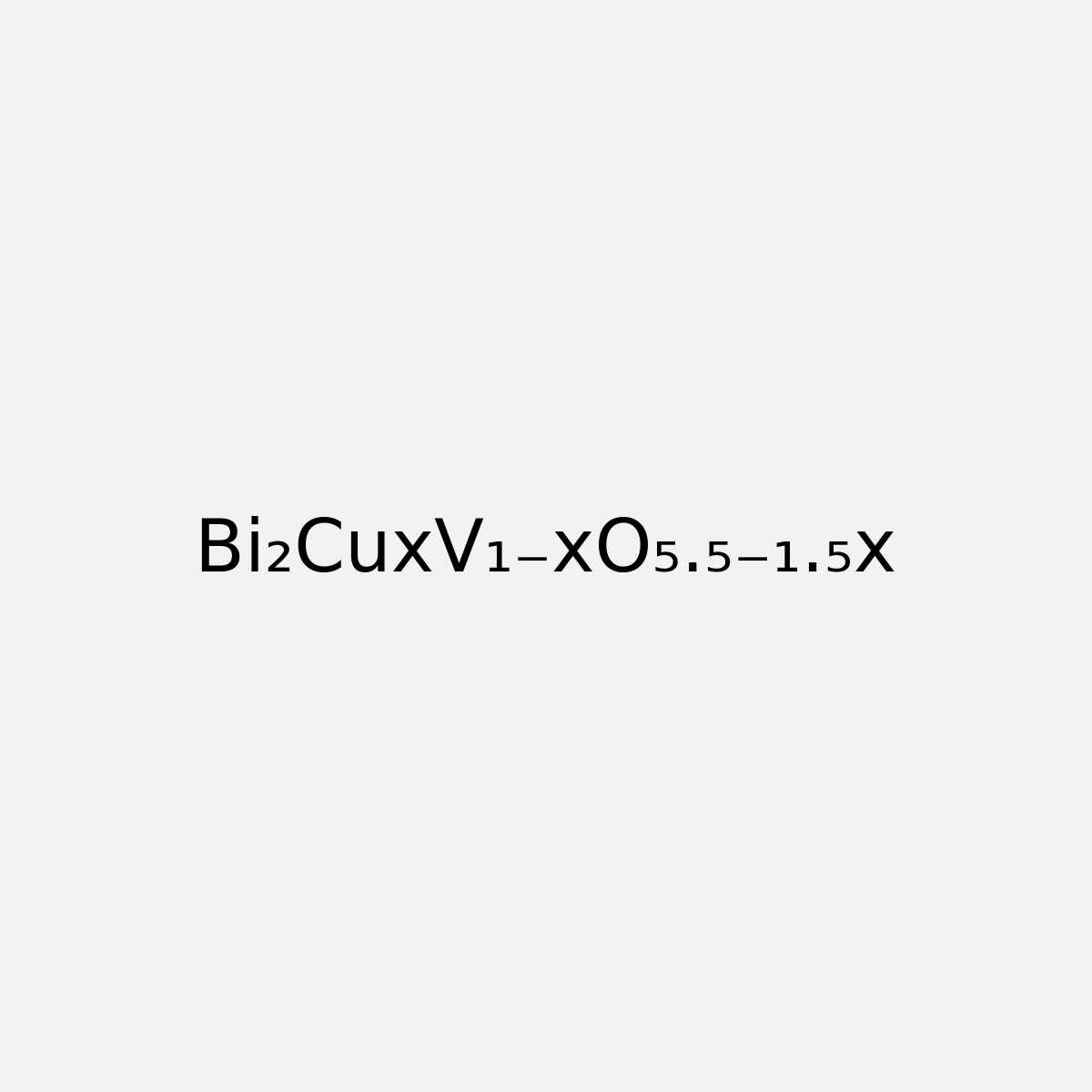 Bicuvox - Ionic Conductor