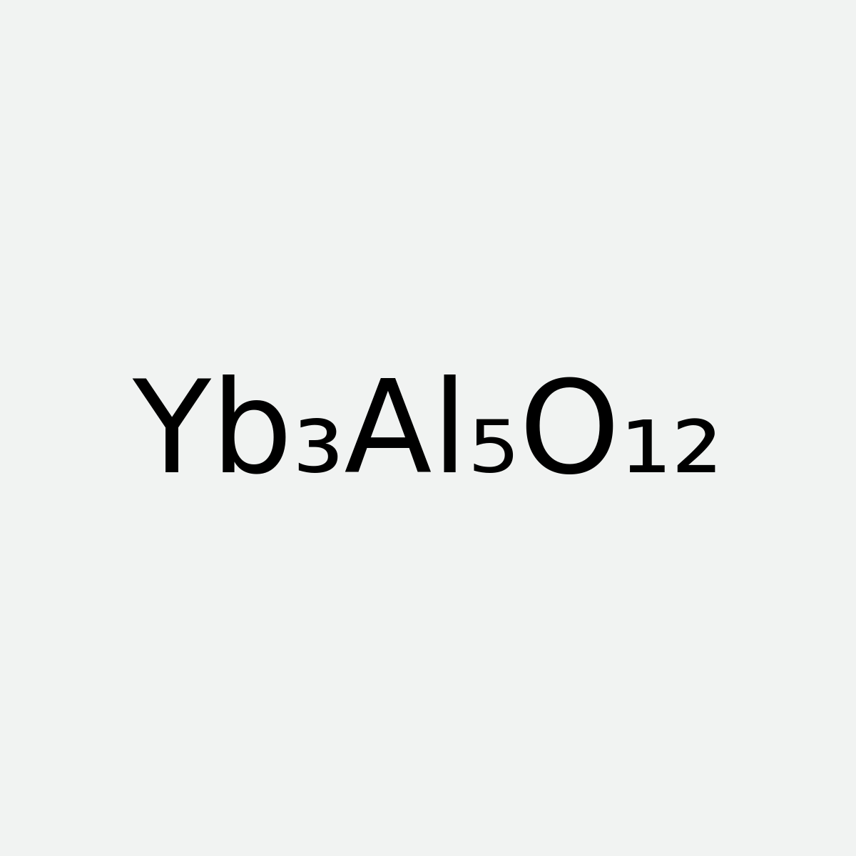 Ytterbium Aluminum Garnet